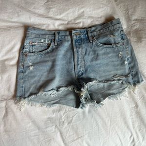 Agolde Parker vintage cut off short